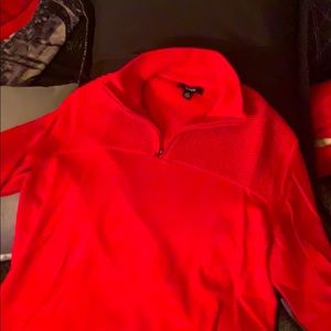 Men’s alfani red sweater medium